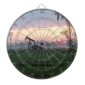 Dart Board met Texas Sunset Dartbord (Voorkant)
