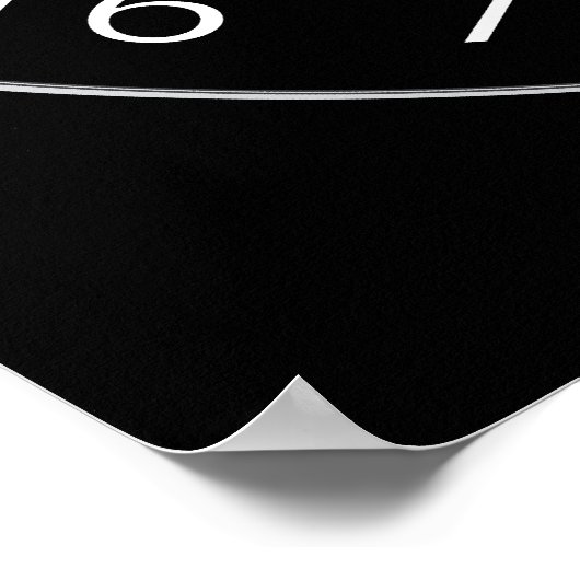 Dart Board Poster (Hoek)