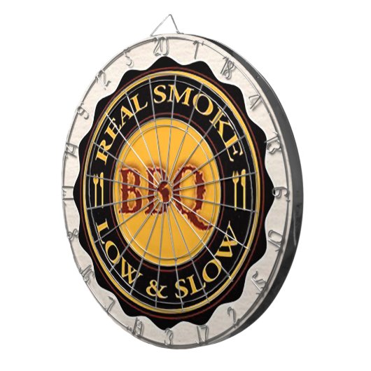 Dart Board "Real Smoke BBQ" Dartbord (Voorkant Rechts)
