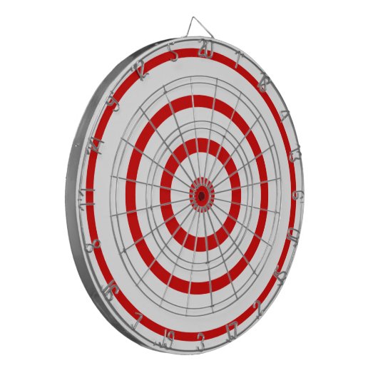 Dart Board/Red Dartbord (Voorkant Links)