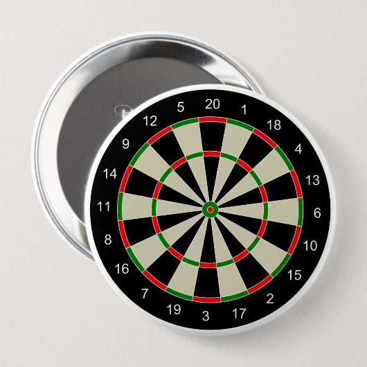 Dart Board Ronde Button 4,0 Cm (Voorkant /achterkant)
