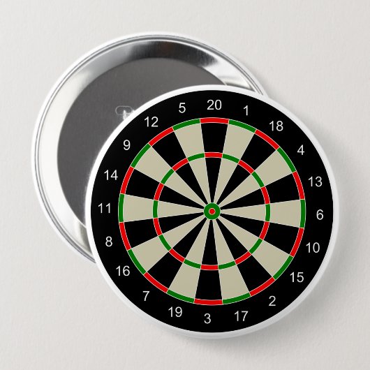 Dart Board Ronde Button 4,0 Cm (Voorkant /achterkant)