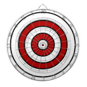 Dart Board/rood en zwart Dartbord (Voorkant)