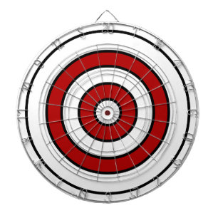 Dart Board/rood en zwart Dartbord
