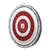 Dart Board/rood en zwart Dartbord (Voorkant Rechts)