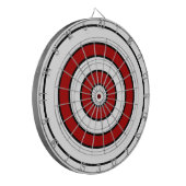 Dart Board/rood en zwart Dartbord (Voorkant Links)