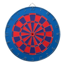 Dart Board: Rood, zeemacht en blauw Dartbord