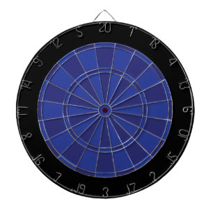 Dart Board: Royal Blue, Navy en Black Dartbord