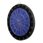 Dart Board: Royal Blue, Navy en Black Dartbord (Voorkant Rechts)