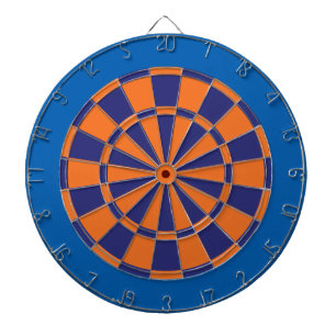Dart Board: Sinaasappel, zeemacht en blauw Dartbord