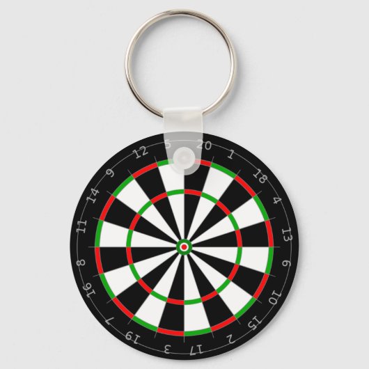 Dart Board Sleutelhanger (Voorkant)