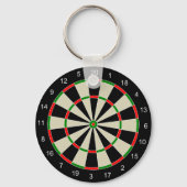 Dart Board Sleutelhanger (Achterkant)