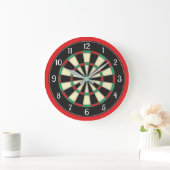 Dart Board Style Man Cave Grote Klok (Huis)