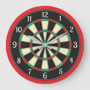 Dart Board Style Man Cave Grote Klok