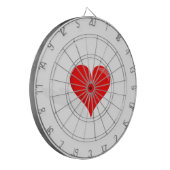 Dart Board van valentijn Dartbord (Voorkant Links)