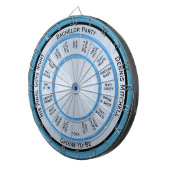 Dart Board voor Bachelor Party Dartbord (Voorkant Rechts)