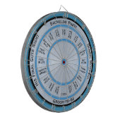 Dart Board voor Bachelor Party Dartbord (Voorkant Links)