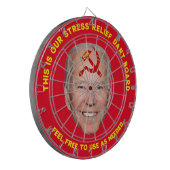 DART BOARD VOOR STRESSVERLICHTING DARTBORD (Voorkant Links)