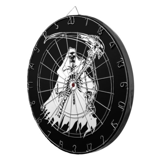 Dart Board voor zwart-wit en wit roer Dartbord (Voorkant Rechts)