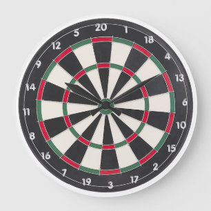 Dart Board Wall klok