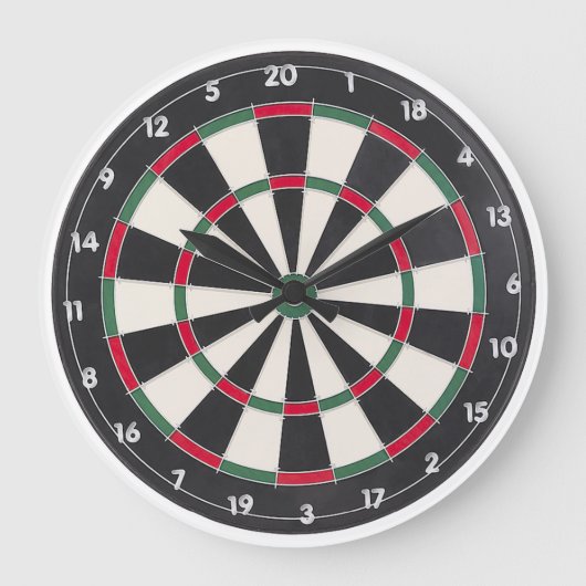 Dart Board Wall klok (Voorkant)