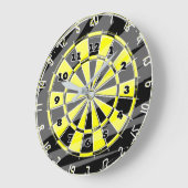 Dart board wall klok voor grote ventilatoren en li (Hoek)