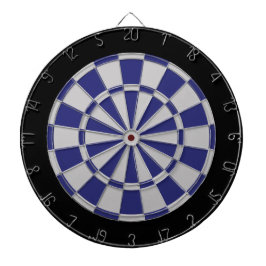 Dart Board: Zilver grijs, zeemacht en zwart Dartbord