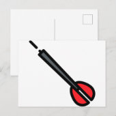 dart briefkaart (Voorkant / Achterkant)