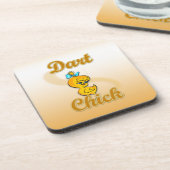 Dart Chick Bier Onderzetter (Linkerzijde)