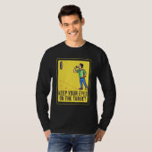 Dart Dartboard Target Design T-shirt (Voorkant volledig)