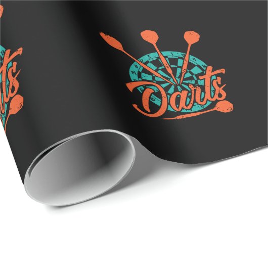 Dart "Darts" Cadeaupapier (Rol Hoek)