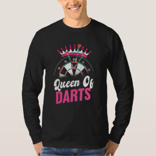 Dart Darts Player Qeen of Darts 2 T-shirt