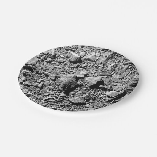 DART Dimorfos Asteroïde Moonlet Surface Papieren Bordje (Gekanteld)