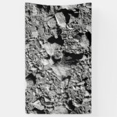 DART Dimorfos Asteroïde Moonlet Surface Spandoek (Verticaal)