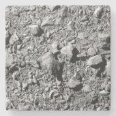 DART Dimorfos Asteroïde Moonlet Surface Stenen Onderzetter (Voorkant)