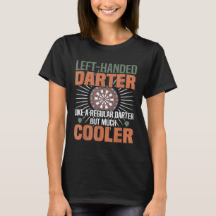 Dart - donkerder links - grappige kunstspeler t-shirt