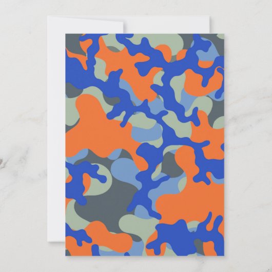 Dart-feest verjaardagsuitnodiging | Dart-pistool Kaart (Achterkant)