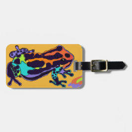 Dart Frog Bagagelabel