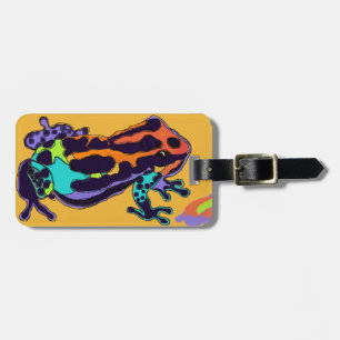 Dart Frog Bagagelabel