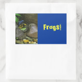 Dart Frog Buddies Rechthoekige Sticker (Tas)