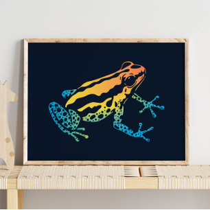 Dart Frog   Muurafdrukken voor Oerwoud Room Poster