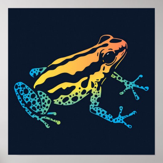 Dart Frog | Muurafdrukken voor Oerwoud Room Poster (Voorkant)