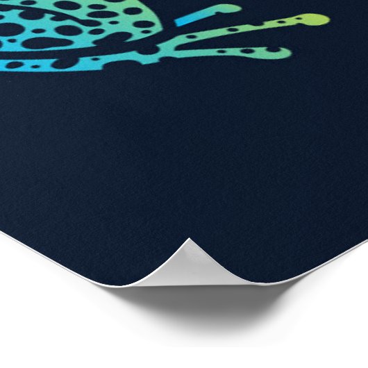 Dart Frog | Muurafdrukken voor Oerwoud Room Poster (Hoek)