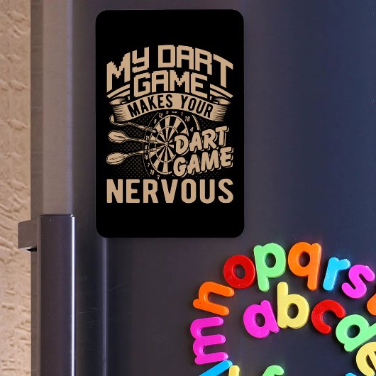 Dart Game Flex - Dart Fan Magneet