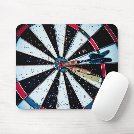 Dart game muismat (Met muis)