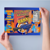 Dart Gevecht Verjaardag Chip Zak! Flyer (Hand)