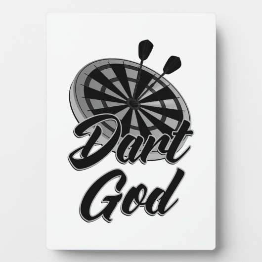Dart God Fotoplaat (voorkant)