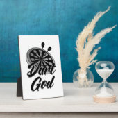 Dart God Fotoplaat (Zijkant)