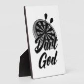 Dart God Fotoplaat (Zijkant)