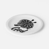 Dart God Papieren Bordje (Gekanteld)